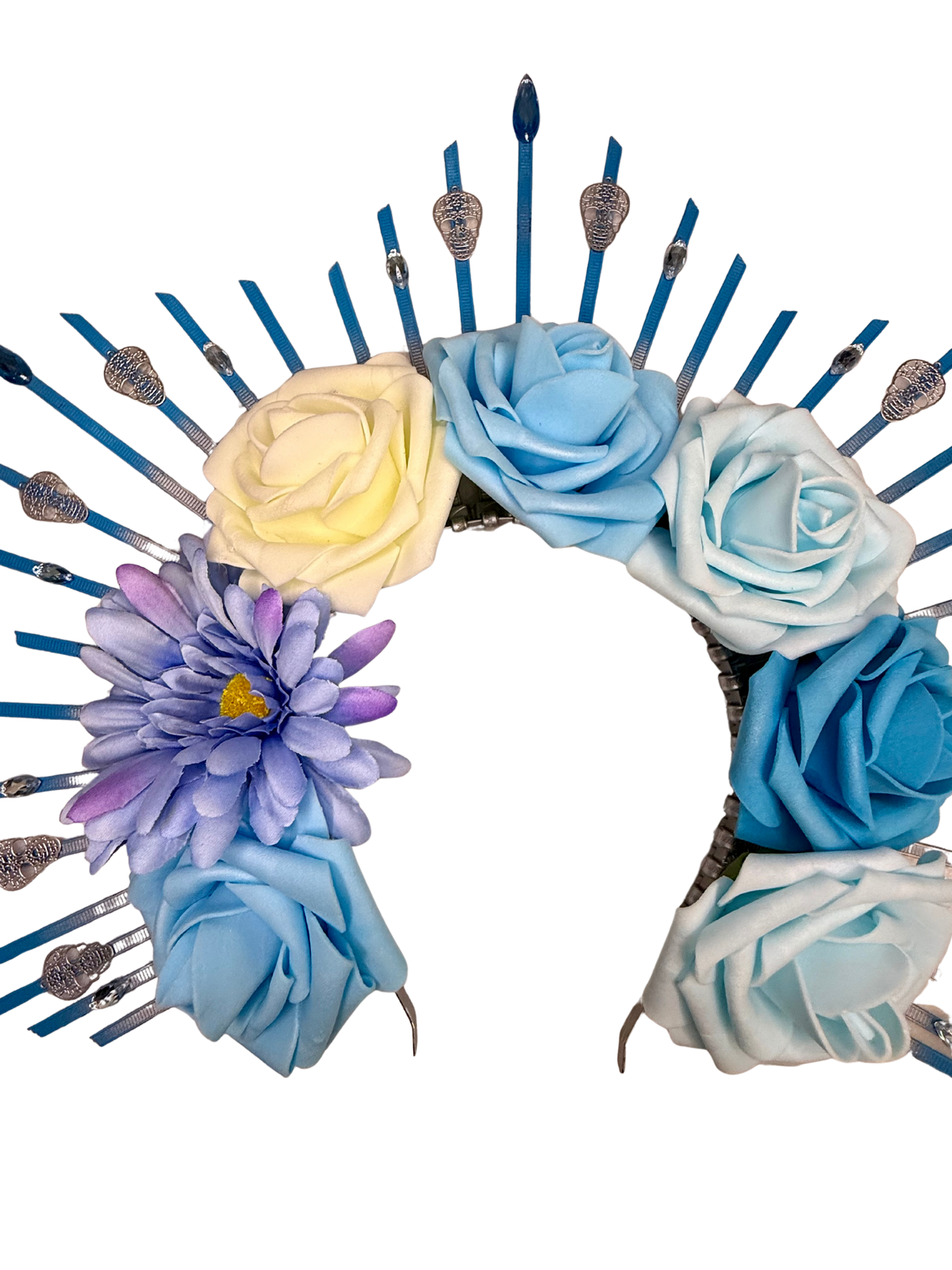 Sugar Skull Flower Crown