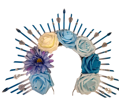 Sugar Skull Flower Crown