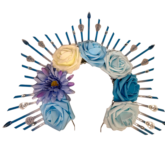 Sugar Skull Flower Crown